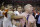 Shaka Smart celebrates the monumental victory over North Carolina.