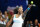Serena Williams serves during an IPTL match in 2015.