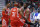 Houston Rockets center Dwight Howard, left, guard Jason Terry, 2nd left, forward Clint Capela, 2nd right, and guard James Harden, right, wait to enter the game during an NBA basketball game on Monday, Jan. 4, 2016, in Salt Lake City. The Rockets beat the Jazz 93-91.  (AP Photo/George Frey)