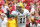 AMES, IA - AUGUST 30: Quarterback Carson Wentz #11 of the North Dakota State Bison calls a play in the second half of play against the Iowa State Cyclones at Jack Trice Stadium on August 30, 2014 in Ames, Iowa. North Dakota State defeated Iowa State 34-14. (Photo by David K Purdy/Getty Images)