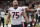 Chicago Bears offensive tackle Kyle Long celebrates near the end of the fourth quarter of an NFL football game against the St. Louis Rams Sunday, Nov. 15, 2015, in St. Louis. The Bears won 37-13. (AP Photo/Tom Gannam)