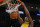 Los Angeles Lakers forward Julius Randle dunks during the second half of the Lakers' NBA basketball game against the San Antonio Spurs, Friday, Jan. 22, 2016, in Los Angeles. The Spurs won 108-95. (AP Photo/Mark J. Terrill)