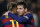 FC Barcelona's Lionel Messi, right, celebrates with his teammate Neymar after scoring against Valencia during a semifinal, first leg, Copa del Rey soccer match at the Camp Nou stadium in Barcelona, Spain, Wednesday, Feb. 3, 2016. (AP Photo/Manu Fernandez)