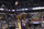 Los Angeles Lakers forward Kobe Bryant (24) waves to fans as he leaves the game in the final seconds of the second half of an NBA basketball game against the Indiana Pacers in Indianapolis, Monday, Feb. 8, 2016. The Pacers defeated the Lakers 89-87. (AP Photo/Michael Conroy)