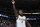 Denver Nuggets guard Nate Robinson celebrates as time runs down in the Nuggets' NBA basketball game against the Orlando Magic on Wednesday, Jan. 7, 2015, in Denver. The Nuggets won 93-90. (AP Photo/David Zalubowski)
