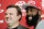 Houston Rockets general manager Daryl Morey, left, and newly acquired guard James Harden pose for photographers at an NBA basketball news conference, Monday, Oct. 29, 2012, in Houston. Morey officially introduced Harden on Monday. Harden joined Houston in a stunning trade with the Oklahoma City Thunder on Saturday night. (AP Photo/Pat Sullivan)