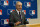 Baseball Commissioner Rob Manfred speaks to reporters during a news conference at Major League Baseball headquarters in New York, Thursday, May 19, 2016. (AP Photo/Mary Altaffer)