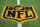 A gold NFL logo is on the field at Ralph Wilson Stadium before a preseason NFL football game between the Buffalo Bills and the Pittsburgh Steelers on Saturday, Aug. 29, 2015, in Orchard Park, N.Y. (AP Photo/Gary Wiepert)