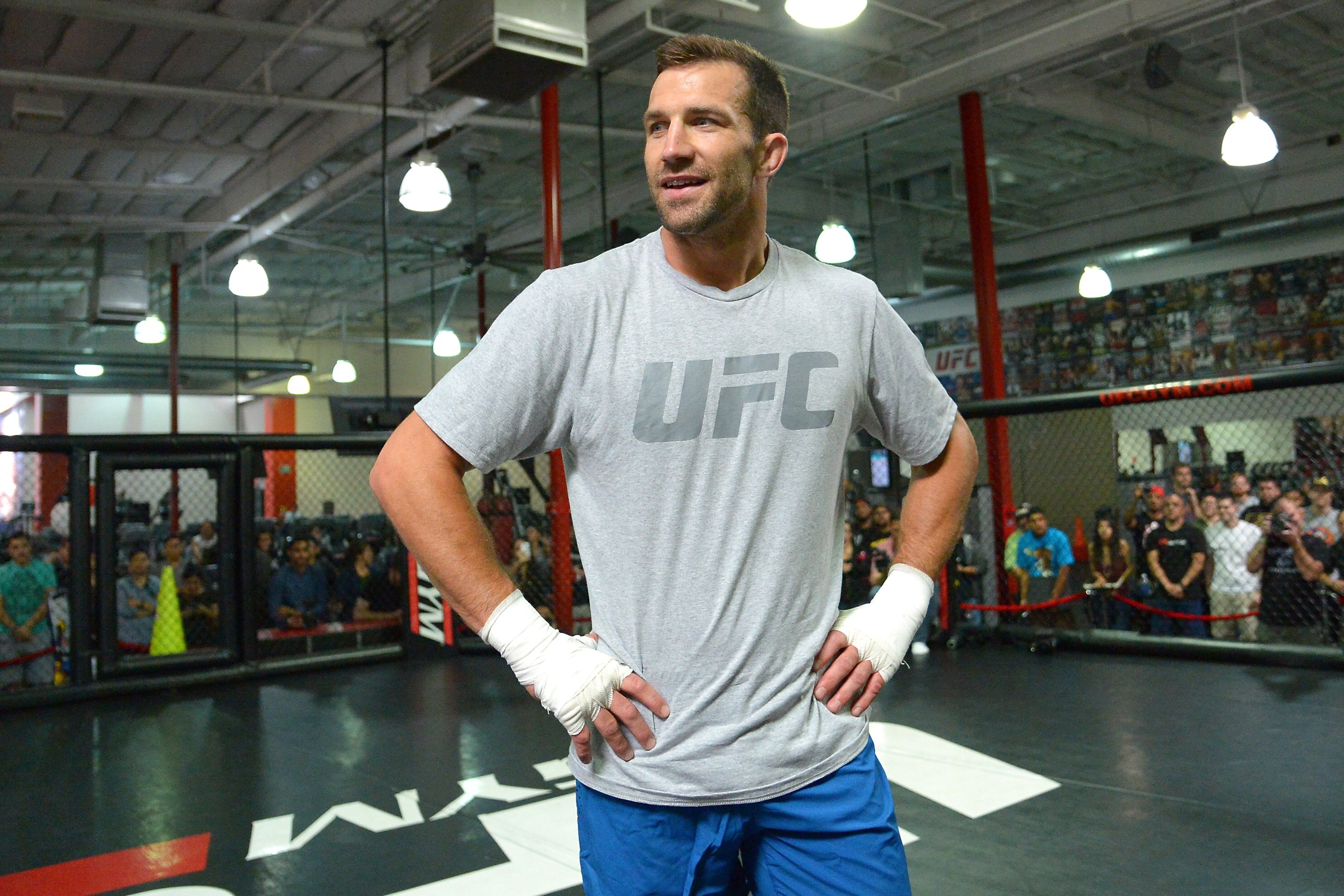 Stardom beckons for Luke Rockhold.