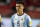 Argentina's Matias Kranevitter, stands before a 2018 Russia World Cup qualifying soccer match at the National Stadium in Santiago, Chile, Thursday, March 24, 2016. (AP Photo/ Luis Hidalgo)