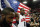 United States' LeBron James celebrates after the men's gold medal basketball game at the 2012 Summer Olympics, Sunday, Aug. 12, 2012, in London. USA won 107-100. (AP Photo/Eric Gay)