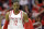 Dwight Howard pauses on the court during a timeout in the second half in Game 4 of a first-round NBA basketball playoff series against the Golden State Warriors, Sunday, April 24, 2016, in Houston. (AP Photo/David J. Phillip)