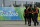 Members of the security forces patrol outside the venues for the upcoming 2016 Rio Olympic Games on July 23, 2016 in Rio de Janeiro, Brazil.   / AFP / DAVID GANNON        (Photo credit should read DAVID GANNON/AFP/Getty Images)