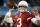 Arizona Cardinals' Carson Palmer warms up before the NFL football NFC Championship game against the Carolina Panthers Sunday, Jan. 24, 2016, in Charlotte, N.C. (AP Photo/Bob Leverone)