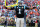 Feb 7, 2016; Santa Clara, CA, USA; Carolina Panthers quarterback Cam Newton (1) celebrates after a touchdown during the second quarter against the Denver Broncos in Super Bowl 50 at Levi's Stadium. Mandatory Credit: Matthew Emmons-USA TODAY Sports