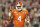 GLENDALE, AZ - JANUARY 11:  Deshaun Watson #4 of the Clemson Tigers celebrates after throwing an 11 yard touchdown pass to Hunter Renfrow #13 in the first quarter against the Alabama Crimson Tide during the 2016 College Football Playoff National Championship Game at University of Phoenix Stadium on January 11, 2016 in Glendale, Arizona.  (Photo by Christian Petersen/Getty Images)