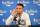 OAKLAND, CA - JUNE 19:  Stephen Curry #30 of the Golden State Warriors speaks to members of the media after being defeated by the Cleveland Cavaliers in Game 7 of the 2016 NBA Finals at ORACLE Arena on June 19, 2016 in Oakland, California. NOTE TO USER: User expressly acknowledges and agrees that, by downloading and or using this photograph, User is consenting to the terms and conditions of the Getty Images License Agreement.  (Photo by Thearon W. Henderson/Getty Images)