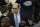 In this Thursday, June 2, 2016 photo, television announcer Jeff Van Gundy speaks before Game 1 of basketball's NBA Finals between the Golden State Warriors and the Cleveland Cavaliers in Oakland, Calif. (AP Photo/Ben Margot)