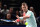 Czech Republic's Tomas Berdych returns the ball to Portugal's Joao Sousa during their second round tennis match at the ATP World Tour Masters 1000 indoor tournament in Paris on November 1, 2016. / AFP / MIGUEL MEDINA        (Photo credit should read MIGUEL MEDINA/AFP/Getty Images)