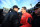 ANN ARBOR, MI - NOVEMBER 28: Head coach Urban Meyer of the Ohio State Buckeyes and head coach Jim Harbaugh of the Michigan Wolverines after the game against the Michigan Wolverines at Michigan Stadium on November 28, 2015 in Ann Arbor, Michigan. Ohio State defeated Michigan 42-13. (Photo by Andrew Weber/Getty Images)