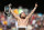 IMAGE DISTRIBUTED FOR WWE - WWE Superstar Daniel Bryan celebrates becoming the new Intercontinental Champion at WrestleMania 31 at Levi's Stadium. on Sunday, March 29, 2015 in Santa Clara, CA. WrestleMania broke the Levi’s Stadium attendance record at 76,976 fans from all 50 states and 40 countries. (Don Feria/AP Images for WWE)