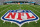 EAST RUTHERFORD, NJ - AUGUST 27:  General view of the National Football League logo inside of MetLife Stadium prior to a preseason game between the New York Giants and the New York Jets on August 27, 2016 in East Rutherford, New Jersey.  The Giants defeated the Jets 21-20.  (Photo by Rich Barnes/Getty Images) *** Local Caption ***