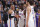 SACRAMENTO, CA - NOVEMBER 23: Russell Westbrook #0, Anthony Morrow #2, Enes Kanter #11 and Steven Adams #12 of the Oklahoma City Thunder huddle up during the game against the Sacramento Kings on November 23, 2016 at Golden 1 Center in Sacramento, California. NOTE TO USER: User expressly acknowledges and agrees that, by downloading and or using this photograph, User is consenting to the terms and conditions of the Getty Images Agreement. Mandatory Copyright Notice: Copyright 2016 NBAE (Photo by Rocky Widner/NBAE via Getty Images)