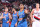 PORTLAND, OR - DECEMBER 13:  Russell Westbrook #0 of the Oklahoma City Thunder with his teammates are seen during the game against the Portland Trail Blazers on December 13, 2016 at the Moda Center in Portland, Oregon. NOTE TO USER: User expressly acknowledges and agrees that, by downloading and or using this Photograph, user is consenting to the terms and conditions of the Getty Images License Agreement. Mandatory Copyright Notice: Copyright 2016 NBAE (Photo by Sam Forencich/NBAE via Getty Images)