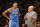 LOS ANGELES - MAY 19:  Kenyon Martin #4 of the Denver Nuggets receives instruction from Head Coach George Karl while taking on the Los Angeles Lakers in Game One of the Western Conference Finals during the 2009 NBA Playoffs at Staples Center on May 19, 2009 in Los Angeles, California. NOTE TO USER: User expressly acknowledges and agrees that, by downloading and/or using this Photograph, user is consenting to the terms and conditions of the Getty Images License Agreement. Mandatory Copyright Notice: Copyright 2009 NBAE (Photo by Noah Graham/NBAE via Getty Images)