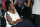 FILE - In this May 6, 2014 file photo, Wanda Pratt, Kevin Durant's mother, receives a standing ovation during a news conference as Durant gives his acceptance speech for winning 2013-14 Kia NBA Basketball Most Value Player Award in Oklahoma City. In an emotional tribute, Durant thanked his mother for her sacrifices as he and his brother grew up in Washington, D.C. Durant's mother, Wanda, is the subject of a Lifetime original movie called The Real MVP: The Wanda Durant Story, which will premiere on May 7.(AP Photo/Sue Ogrocki)
