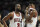 Chicago Bulls' Dwyane Wade (3) and Jimmy Butler (21) react during the final seconds of the second half of a NBA basketball game against the Portland Trail Blazers Monday, Dec. 5, 2016, in Chicago. Portland won 112-110. (AP Photo/Paul Beaty)