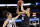 Washington guard Kelsey Plum shoots over Mississippi State guard Dominique Dillingham, left, during the second half of a regional semifinal of the NCAA women's college basketball tournament, Friday, March 24, 2017, in Oklahoma City. Mississippi State won 75-64. (AP Photo/Sue Ogrocki)
