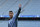 Real Madrid's Portuguese striker Cristiano Ronaldo waves during a training session on the eve of the UEFA Champions League quarter-final football match between FC Bayern Munich and Real Madrid in Munich, southern Germany, on April 11, 2017. / AFP PHOTO / Christof STACHE        (Photo credit should read CHRISTOF STACHE/AFP/Getty Images)