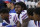 Buffalo Bills wide receiver Sammy Watkins (14) looks on from the bench during the first half of an NFL football game against the New York Jets, Sunday, Jan. 1, 2017, in East Rutherford, N.J. (AP Photo/Seth Wenig)