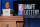 NBA Deputy Commissioner Mark Tatum announces that the New York Knicks have the fourth pick in the draft, during the NBA basketball draft lottery, Tuesday, May 19, 2015, in New York. (AP Photo/Julie Jacobson)