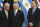 Uruguayan president Tabare Vazquez (L), Brazilian president Michel Temer (C) and Argentine President Mauricio Macri arrive to pose for the official picture at the end of the Mercosur Summit in mendoza, 1080 km west of buenos Aires on July 21, 2017. / AFP PHOTO / Andres Larrovere        (Photo credit should read ANDRES LARROVERE/AFP/Getty Images)