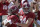 CORRRECTS THAT ALABAMA QUARTERBACK JALEN HURTS IS AT LEFT, NOT RIGHT - Alabama tight end Hale Hentges (84) celebrates with Alabama quarterback Jalen Hurts (2), left, after Hurts scored a touchdown in the first half of an NCAA college football game, Saturday, Sept. 9, 2017, in Tuscaloosa, Ala. (AP Photo/Brynn Anderson)