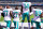 EAST RUTHERFORD, NJ - SEPTEMBER 24:  Laremy Tunsil #67, Maurice Smith #27 and Julius Thomas #89 kneel with Jarvis Landry #14 of the Miami Dolphins during the National Anthem prior to an NFL game against the New York Jets at MetLife Stadium on September 24, 2017 in East Rutherford, New Jersey.  (Photo by Steven Ryan/Getty Images)