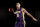 GREENBURGH, NY - AUGUST 11:  (EDITORS NOTE: Image has been digitally altered) Kyle Kuzma of the Los Angeles Lakers poses for a portrait during the 2017 NBA Rookie Photo Shoot at MSG Training Center on August 11, 2017 in Greenburgh, New York.   NOTE TO USER: User expressly acknowledges and agrees that, by downloading and or using this photograph, User is consenting to the terms and conditions of the Getty Images License Agreement.  (Photo by Elsa/Getty Images)