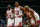 CHICAGO - 1997:  Michael Jordan #23, Scottie Pippen #33 and Dennis Rodman #91 of the Chicago Bulls catch their breath during a 1997 NBA game at the United Center in Chicago, Illinois. NOTE TO USER: User expressly acknowledges that, by downloading and or using this photograph, User is consenting to the terms and conditions of the Getty Images License agreement. Mandatory Copyright Notice: Copyright 1997 NBAE (Photo by Andrew D. Bernstein/NBAE via Getty Images)