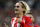 Atletico's Antoine Griezmann, front, celebrates after scoring the penalty opening goal during a Champions League group C soccer match between Atletico Madrid and Chelsea at the Wanda Metropolitano stadium in Madrid, Spain, Wednesday, Sept. 27, 2017. (AP Photo/Francisco Seco)