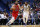 NEW ORLEANS, LA - OCTOBER 03:  Nikola Mirotic #44 of the Chicago Bulls drives against DeMarcus Cousins #0 of the New Orleans Pelicans during a preseason game at the Smoothie King Center on October 3, 2017 in New Orleans, Louisiana. NOTE TO USER: User expressly acknowledges and agrees that, by downloading and or using this Photograph, user is consenting to the terms and conditions of the Getty Images License Agreement. (Photo by Jonathan Bachman/Getty Images)