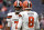 Cleveland Browns quarterbacks DeShone Kizer (7) and Kevin Hogan (8) before an NFL football game against the Houston Texans, Sunday, Oct. 15, 2017, in Houston. (AP Photo/Eric Christian Smith)