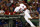 Boston Red Sox third baseman Eduardo Nunez throws out Toronto Blue Jays' Jose Bautista during the eighth inning of a baseball game at Fenway Park in Boston Tuesday, Sept. 5, 2017. (AP Photo/Winslow Townson)