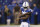 Indianapolis Colts running back Marlon Mack (25) before an NFL football game against the Jacksonville Jaguars in Indianapolis, Sunday, Oct. 22, 2017. (AP Photo/AJ Mast)