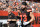 Cleveland Browns tackle Joe Thomas (73) leaves the field with a trainer after getting hurt in the second half of an NFL football game against the Tennessee Titans, Sunday, Oct. 22, 2017, in Cleveland. (AP Photo/David Richard)
