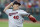 Minnesota Twins starting pitcher Bartolo Colon delivers against the Cleveland Indians during the first inning in a baseball game, Tuesday, Sept. 26, 2017, in Cleveland. (AP Photo/Ron Schwane)