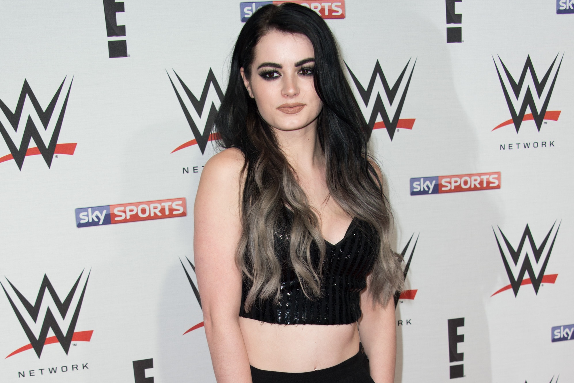 LONDON, ENGLAND - APRIL 18: Paige arrives for WWE RAW at 02 Brooklyn Bowl on April 18, 2016 in London, England. (Photo by Ian Gavan/Getty Images)