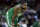 Boston Celtics' Kyrie Irving stands on the court during the second half of an NBA basketball game against the Miami Heat, Wednesday, Nov. 22, 2017, in Miami. The Heat won 104-98. (AP Photo/Lynne Sladky)