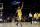 Los Angeles Lakers forward Kobe Bryant gestures during the first half of Bryant's last NBA basketball game, against the Utah Jazz, on Wednesday, April 13, 2016, in Los Angeles. (AP Photo/Jae C. Hong)